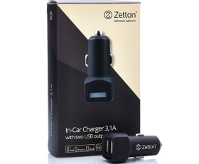 In-Car charger 3.1A + 2USB