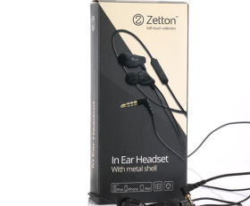 In Ear Headset Gray Steel